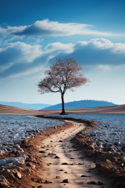 A tree in a field