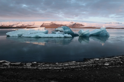 Floating iceberg