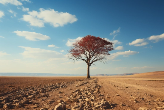 A tree in a field