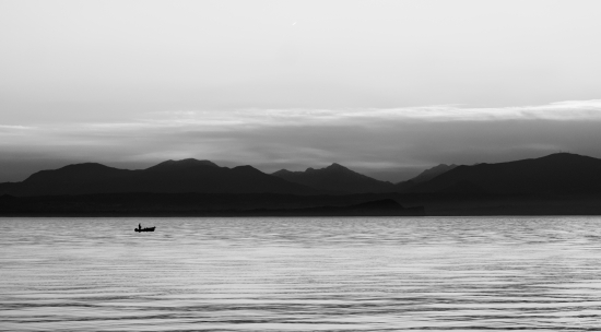 On Lake Garda under the Alps