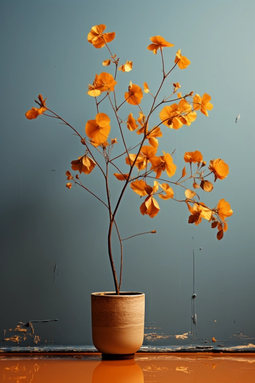 A plant in a pot