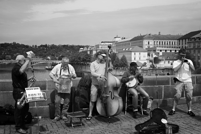 On that Prague bridge ...